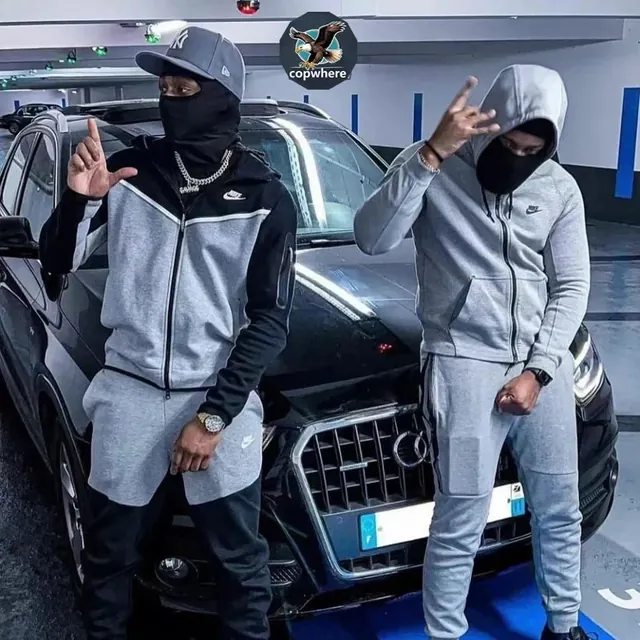 Nike Tracksuit Grey Colorblock Logo — catalog reference